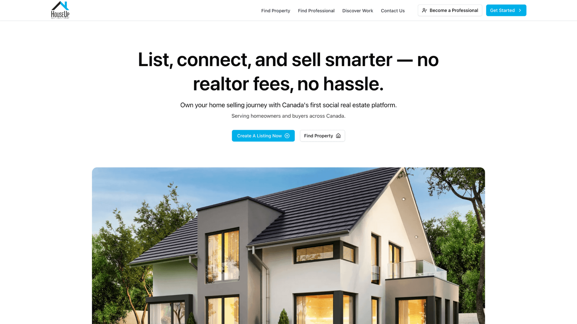 Boosting online visibility and lead generation for Houseup through AI-powered SEO — Real Estate