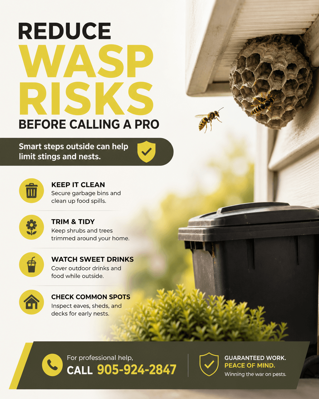 Social post Uplift designed for a pest control company