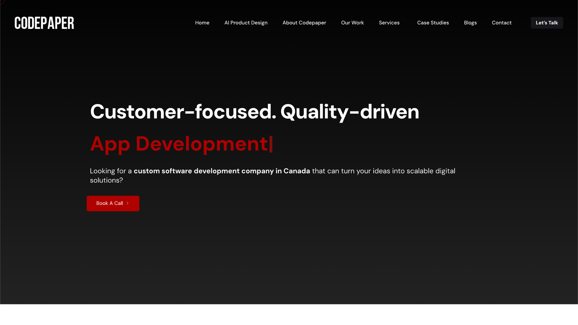 The CodePaper website