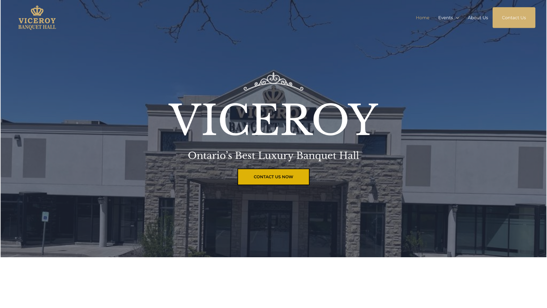 The Viceroy Banquet Hall website